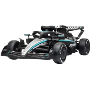 Mercedes-AMG Petronas F1 12V con Mando Parental Negro Verde Petronas luces LED música Coche eléctrico infantil