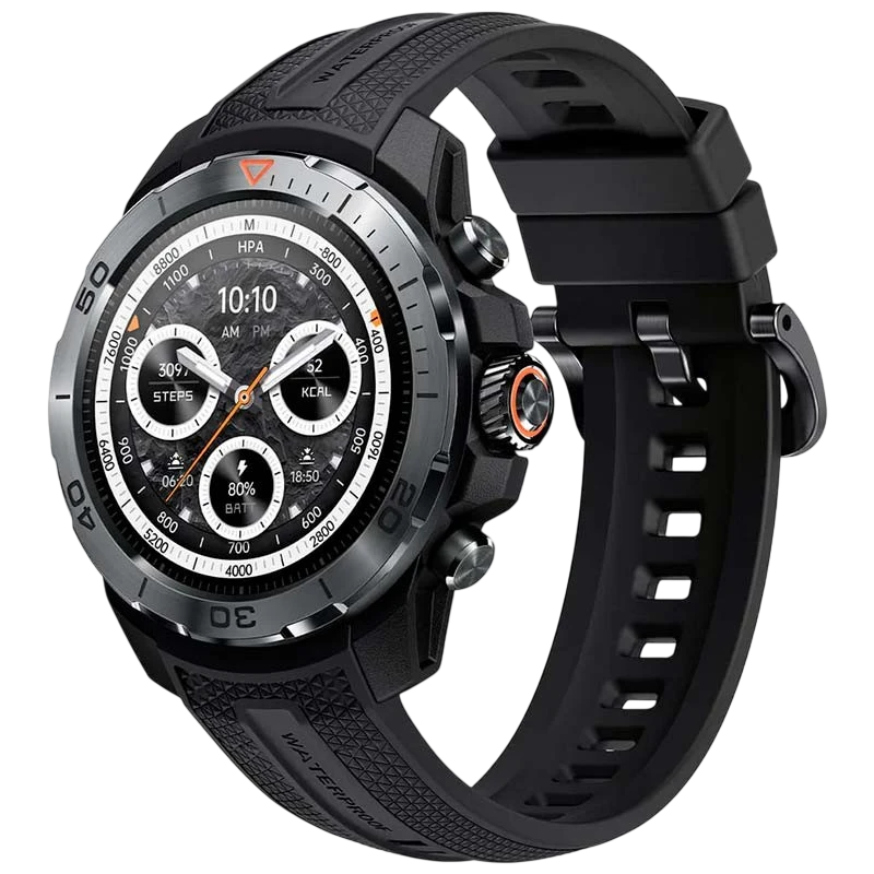 Mibro GS Explorer Negro 1,32 pulgadas AMOLED GPS NFC 20 días +150 deportes 10ATM Smartwatch