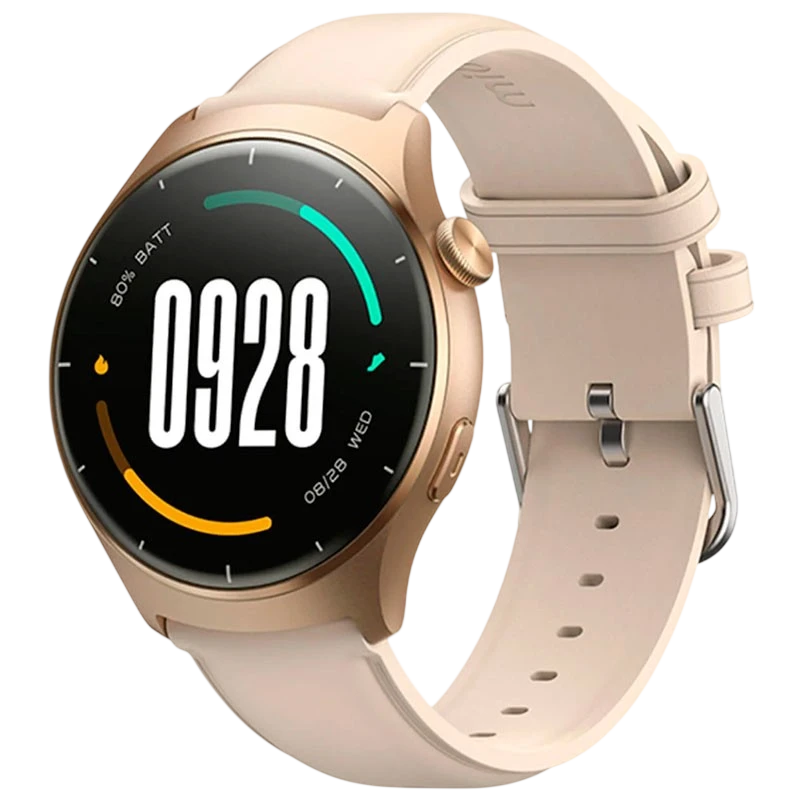 Mibro Lite 3 Dorado 1,3 pulgadas AMOLED GPS 12 días +100 deportes 2ATM Smartwatch