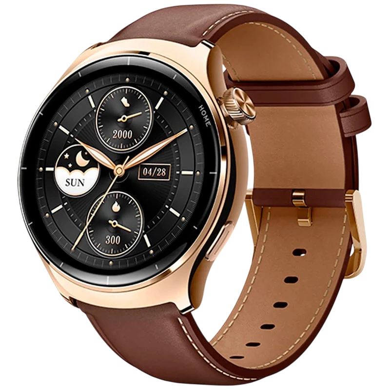 Mibro Lite 3 Pro Dorado 1,32 pulgadas AMOLED GPS 15 días +150 deportes 5ATM Smartwatch