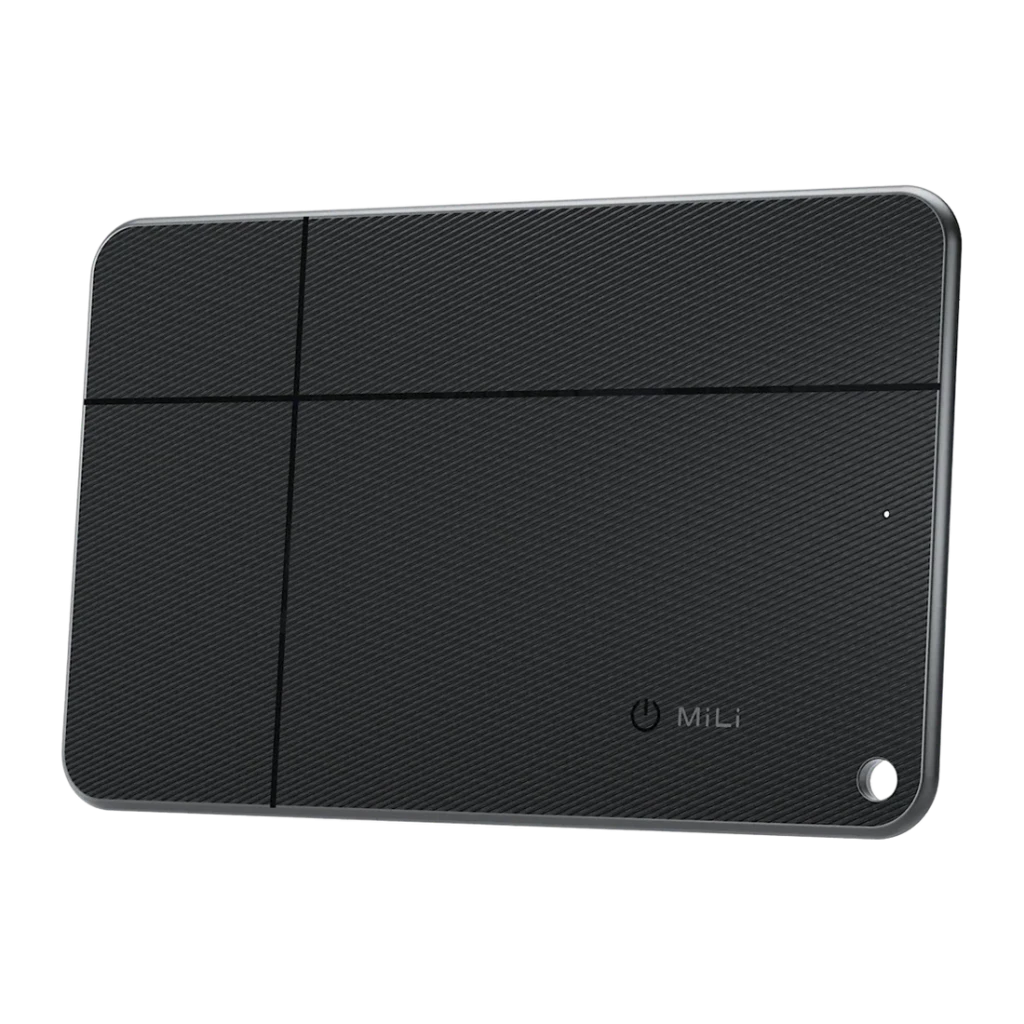 Mili MiCard Pro Duo HD-P16-E Negro Bluetooth Localizador
