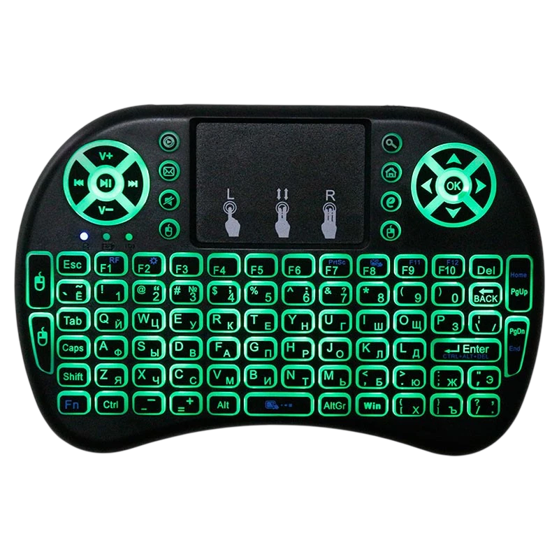 Mini Teclado Inalámbrico i8 RGB LED