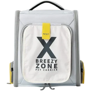 Mochila Transportín para Mascota Breezy xZone Pet Carrier Gris