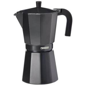 Monix Noir M640012 12 Tazas Negro Cafetera italiana