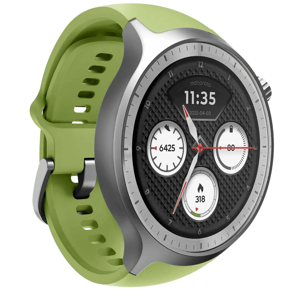 Motorola Moto Watch 2 Plata 1,43 pulgadas AMOLED GPS 13 días 1ATM