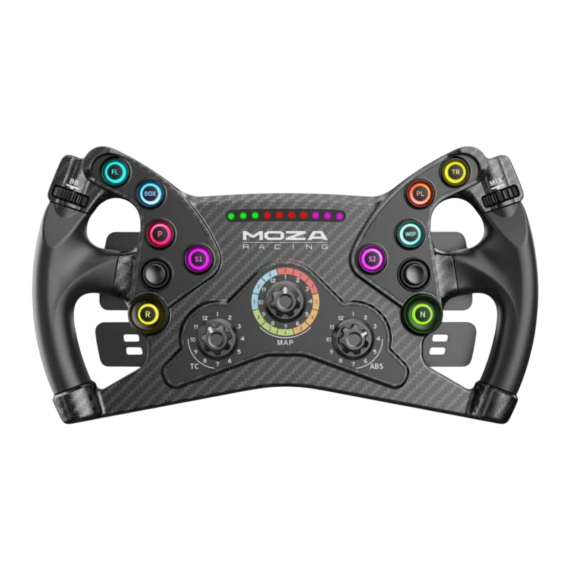 Moza Racing KS (30 cm) Negro PC 10 botones Volante