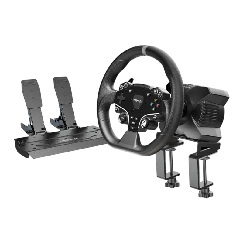 Moza Racing R3 Negro PC/ XBOX 22 botones Volante + Pedales