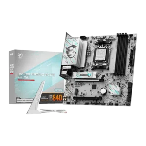 MSI B840M Gaming Plus WiFi 6E AMD B840 AM5 DDR5 mATX 2,5G Ethernet 2 ranuras M.2 Placa base