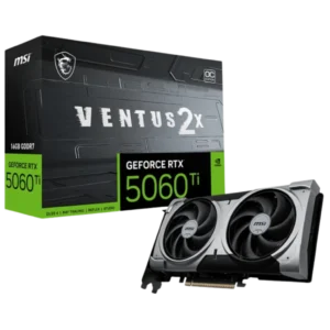 MSI GeForce RTX 5060 Ti Ventus 2X OC Plus 16GB GDDR7 Tarjeta gráfica