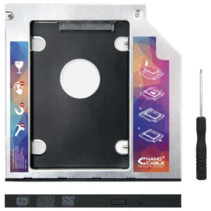 Nanocable Lector DVD a HDD/SSD STA 2,5 9,5mm Adaptador