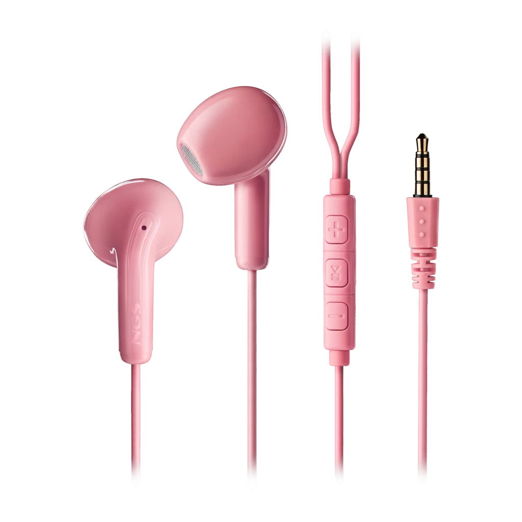 NGS Cross Flip Jack 3,5 mm In-Ear con micrófono Auriculares