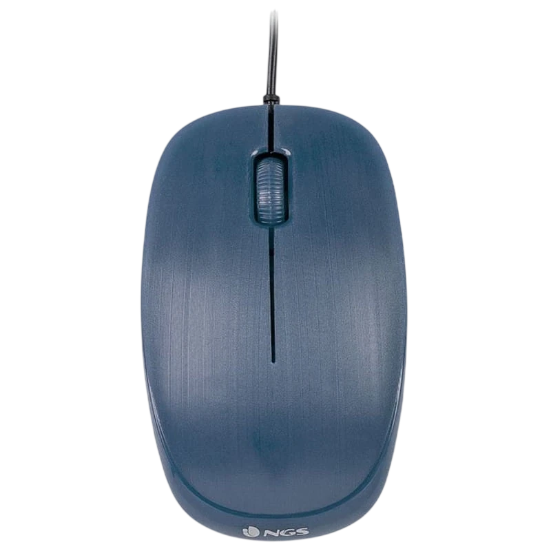 NGS Flame 1000 DPI Azul 2 botones USB Ratón
