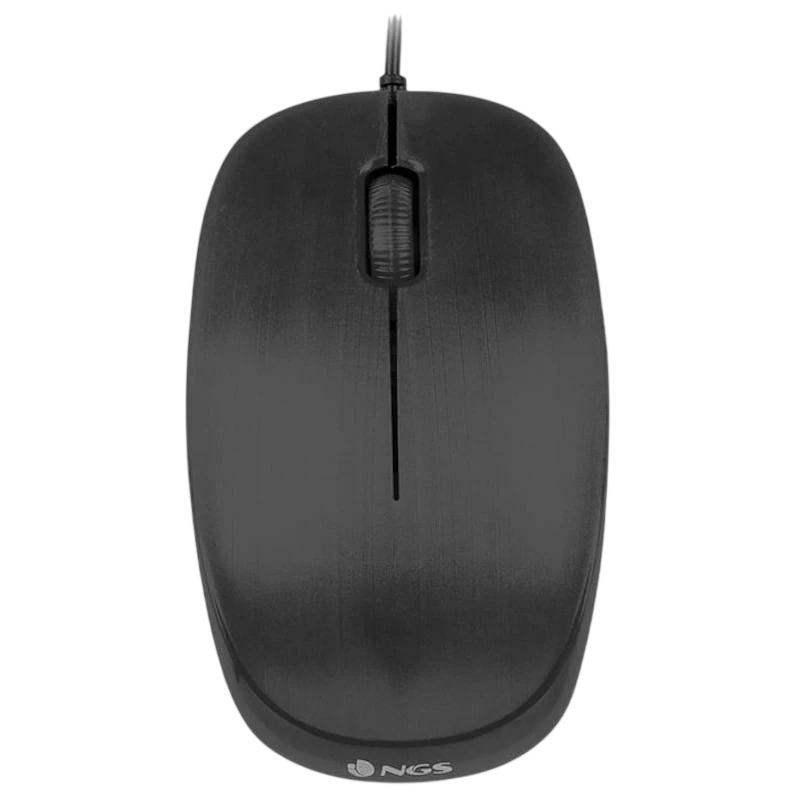 NGS Flame 1000 DPI Negro 2 botones USB Ratón