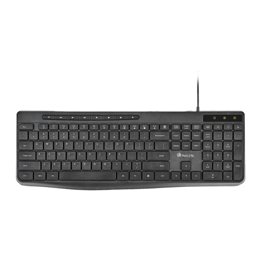 NGS Spectra Negro USB Español 96% Teclado