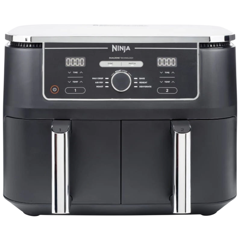 NINJA Dual Zone Foodi MAX AF400EU 9,5L 2470W doble cesta pantalla táctil Freidora de aire