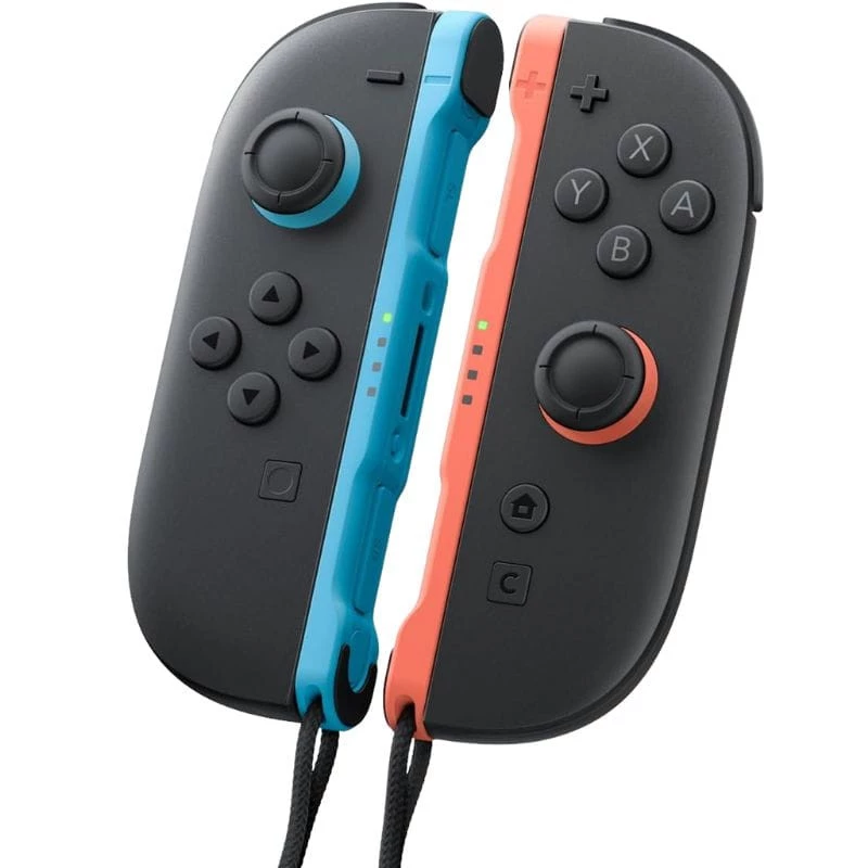 Nintendo Joy-Con 2 Azul/Rojo para Nintendo Switch 2 Bluetooth vibración giroscopio 500mAh 20h Mando