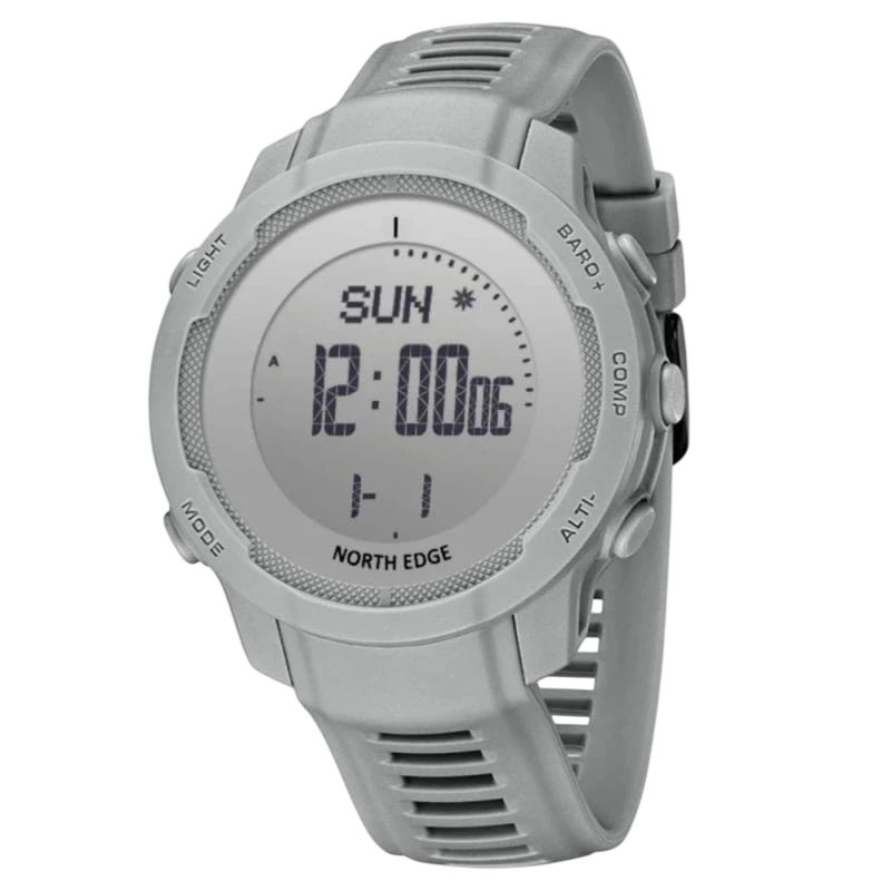 North Edge Vertico Gris - Reloj Digital