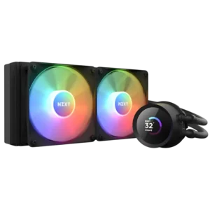 NZXT Kraken 240 RGB Negro 2 ventiladores Refrigeración líquida