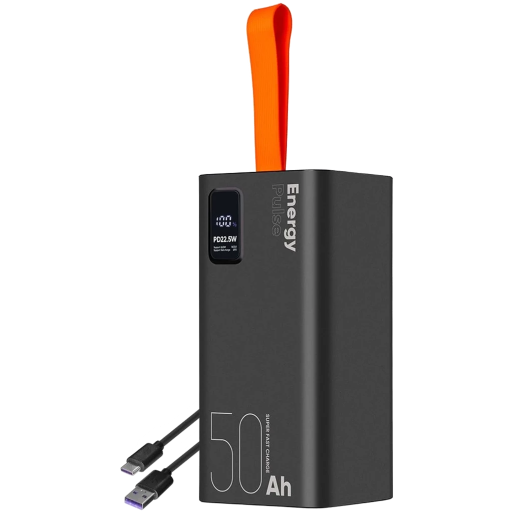 OBAL:ME EnergyPulse Negro 50000mAh 22,5W Power Bank
