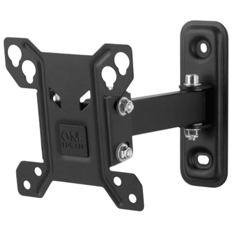 One For All WM2141 Giratorio e Inclinable 27" VESA 100x100 mm Negro - Soporte para TV