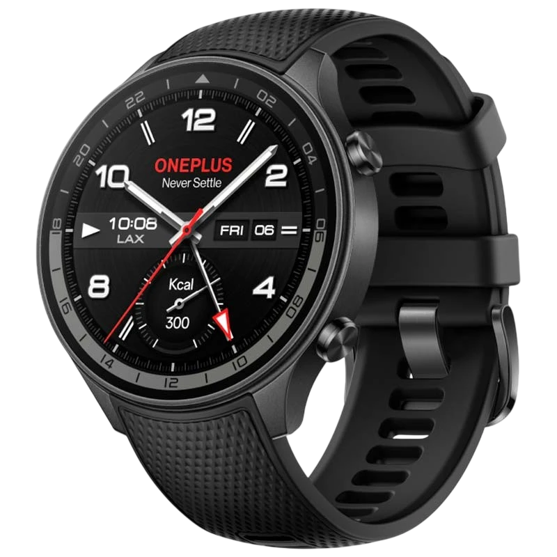 OnePlus Watch 2R Gris 1,43 pulgadas AMOLED GPS NFC 12 días +100 deportes 5ATM