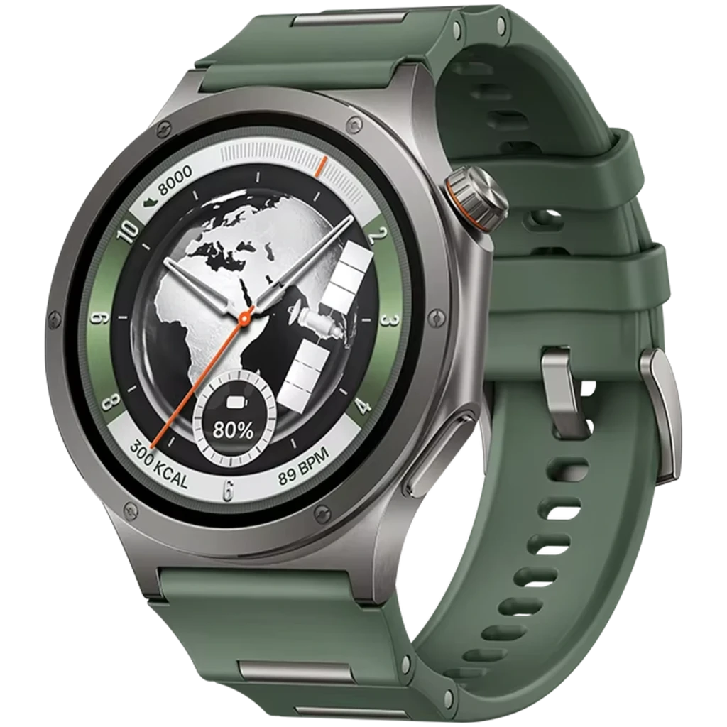 OnePlus Watch 4 47 mm Titanio Verde 1,5 pulgadas AMOLED GPS 16 días +100 deportes 5ATM IP69