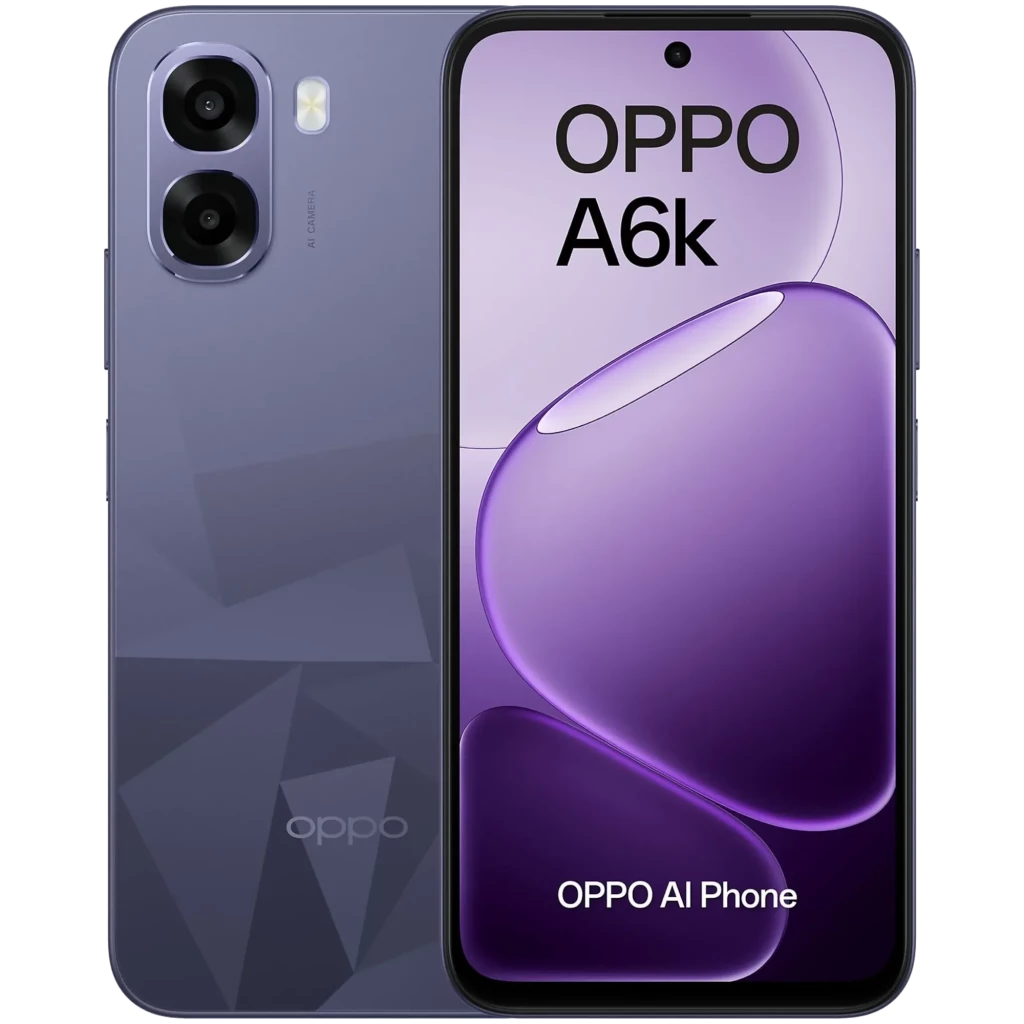 OPPO A6k 4GB/256GB Negro 6,75 pulgadas LCD 120Hz 6100mAh NFC