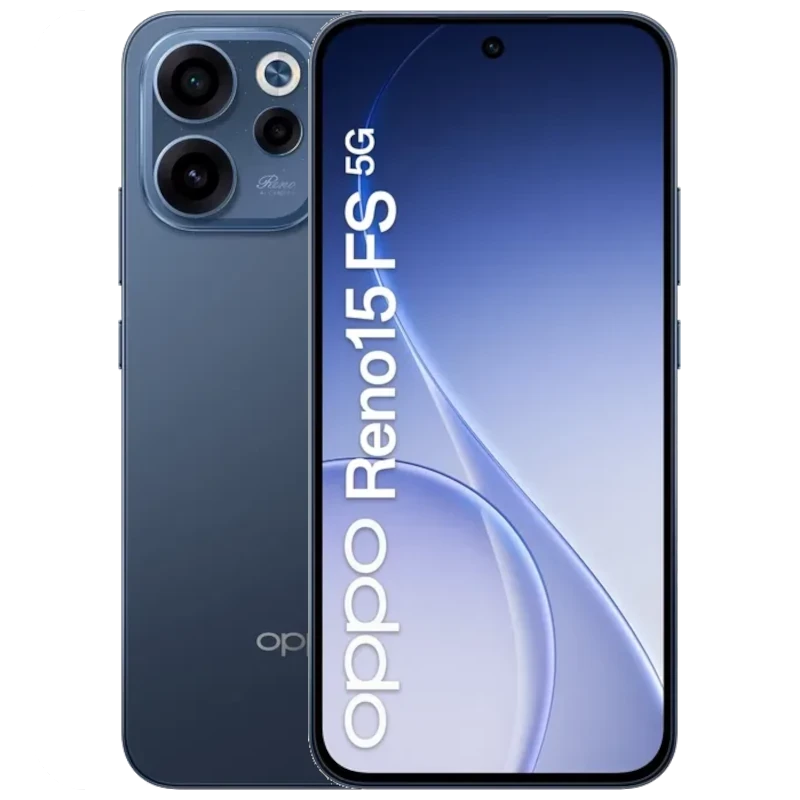OPPO Reno15 FS 5G 8GB/512GB Twilight Negro 6,57 pulgadas AMOLED 120Hz 50MP 6500mAh 80W NFC