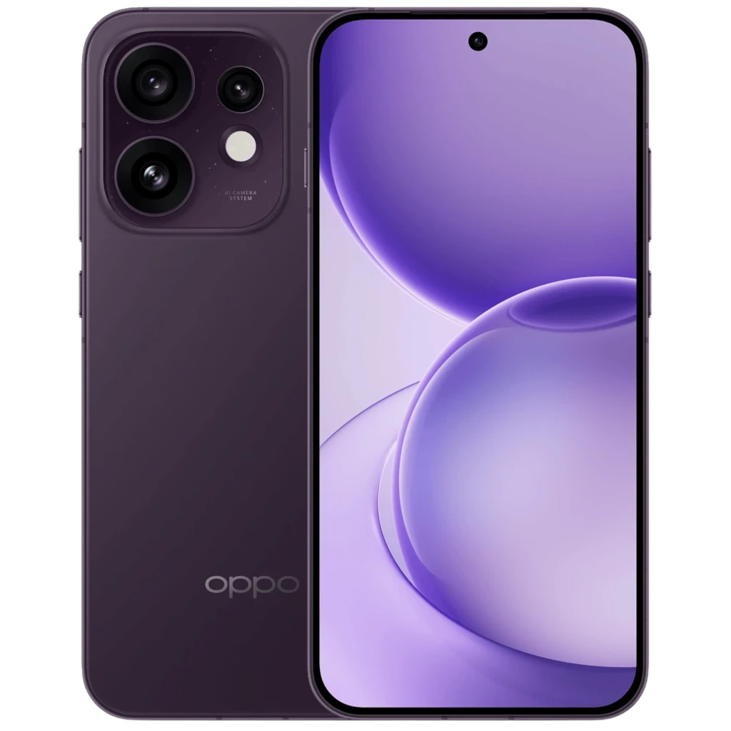 OPPO Reno16 5G 8GB/512GB Negro Púrpura 6,32 pulgadas AMOLED 120Hz 50MP 6000mAh 80W NFC