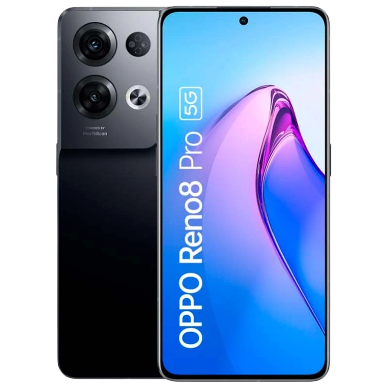 OPPO Reno8 Pro 5G 8GB/256GB Negro 6,7 pulgadas AMOLED 120Hz 50MP 4500mAh NFC