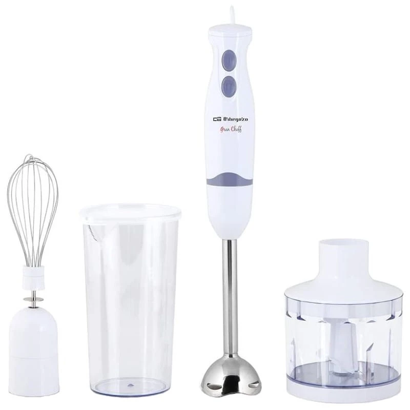 Orbegozo BT 1320 400W 2 velocidades acero inoxidable Batidora de mano
