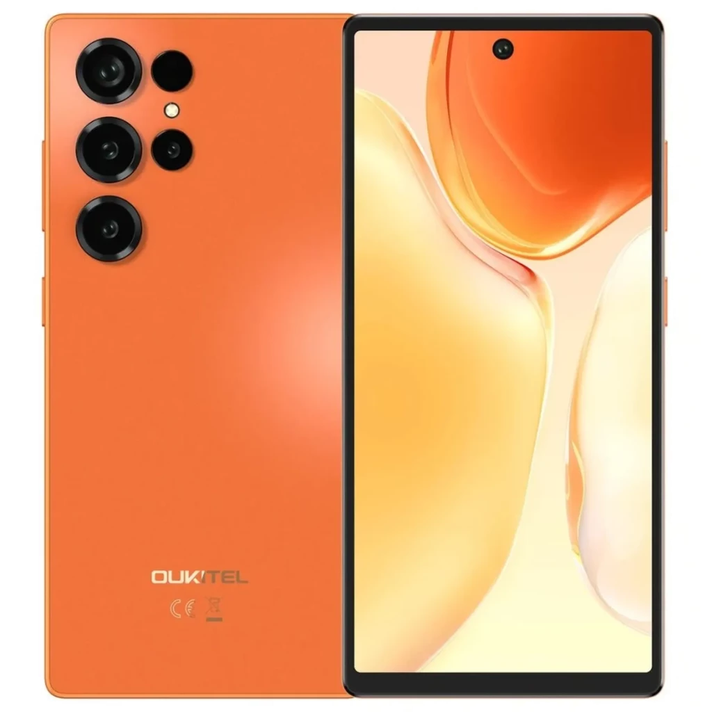 Oukitel C66 4G 4GB/128GB Naranja 6,73 pulgadas IPS 120Hz 64MP 5000mAh 18W NFC
