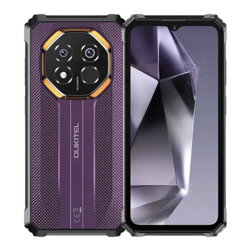 Oukitel G7 8GB/256GB Lila Rugged IP68/IP69K 6,52 pulgadas 90Hz 64MP 10600mAh 18W NFC