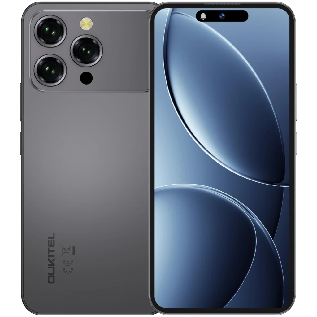 Oukitel P1 Pro 4GB/256GB Negro 6,7 pulgadas AMOLED 120Hz 50MP 5150mAh 18W NFC