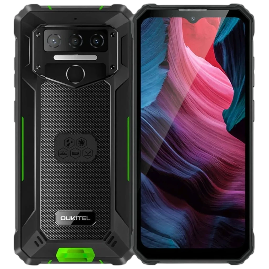 Oukitel WP23S 4G 4GB/64GB Verde IP68 6,52 pulgadas IPS 13MP 10600mAh 18W NFC