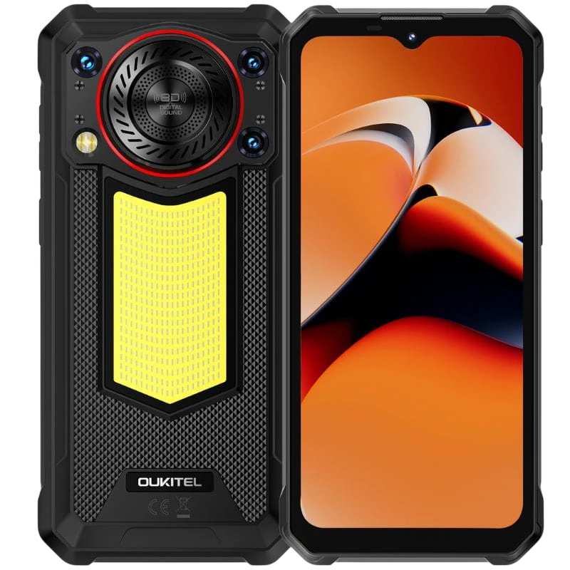 Oukitel WP53S 4GB/128GB Negro Rugged IP68/IP69K 6,52 pulgadas IPS 13MP 11000mAh 18W NFC