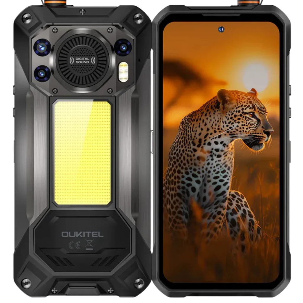 Oukitel WP61 Plus 5G 12GB/512GB Negro IP68 6,8 pulgadas IPS 120Hz 108MP 20000mAh 45W NFC