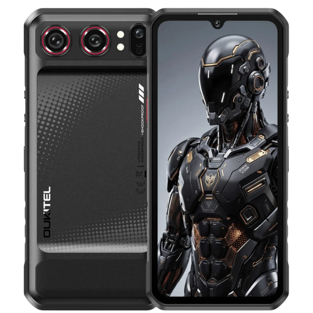 Oukitel WP68 Air 5G 12GB/512GB Negro Rugged con visión nocturna IP68/IP69K 6,88 pulgadas IPS 120Hz 64MP 8000mAh 45W NFC