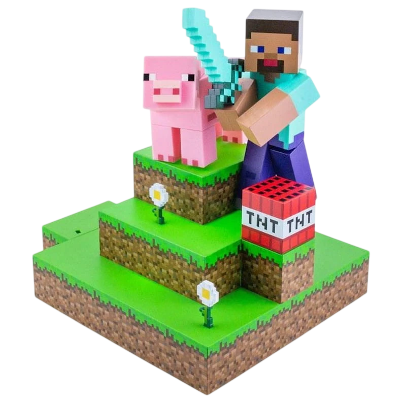Paladone Steve Diorama Minecraft Lámpara