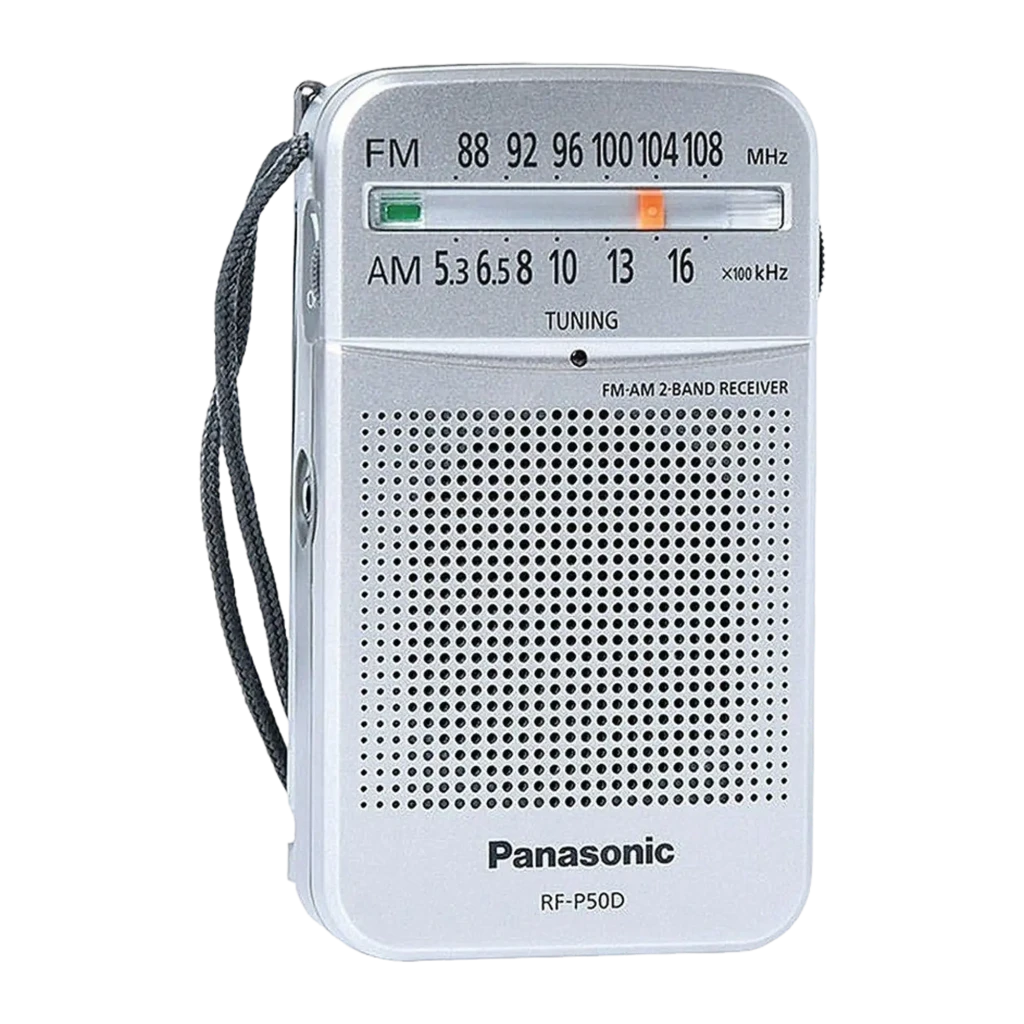 Panasonic RF-P50D FM/AM 2 pilas AA Jack 3,5 mm 24h Radio
