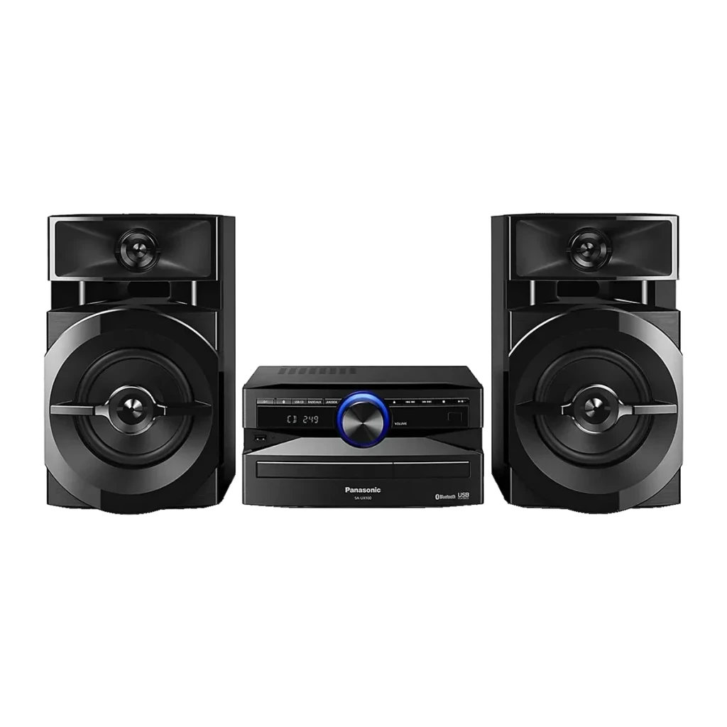 Panasonic SC-UX100E-K Microcadena 300W radio FM entrada AUX Altavoz Bluetooth