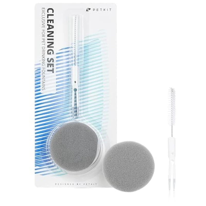 Petkit Cleaning Set 2 Gris Cepillo para mascotas Kit de limpieza