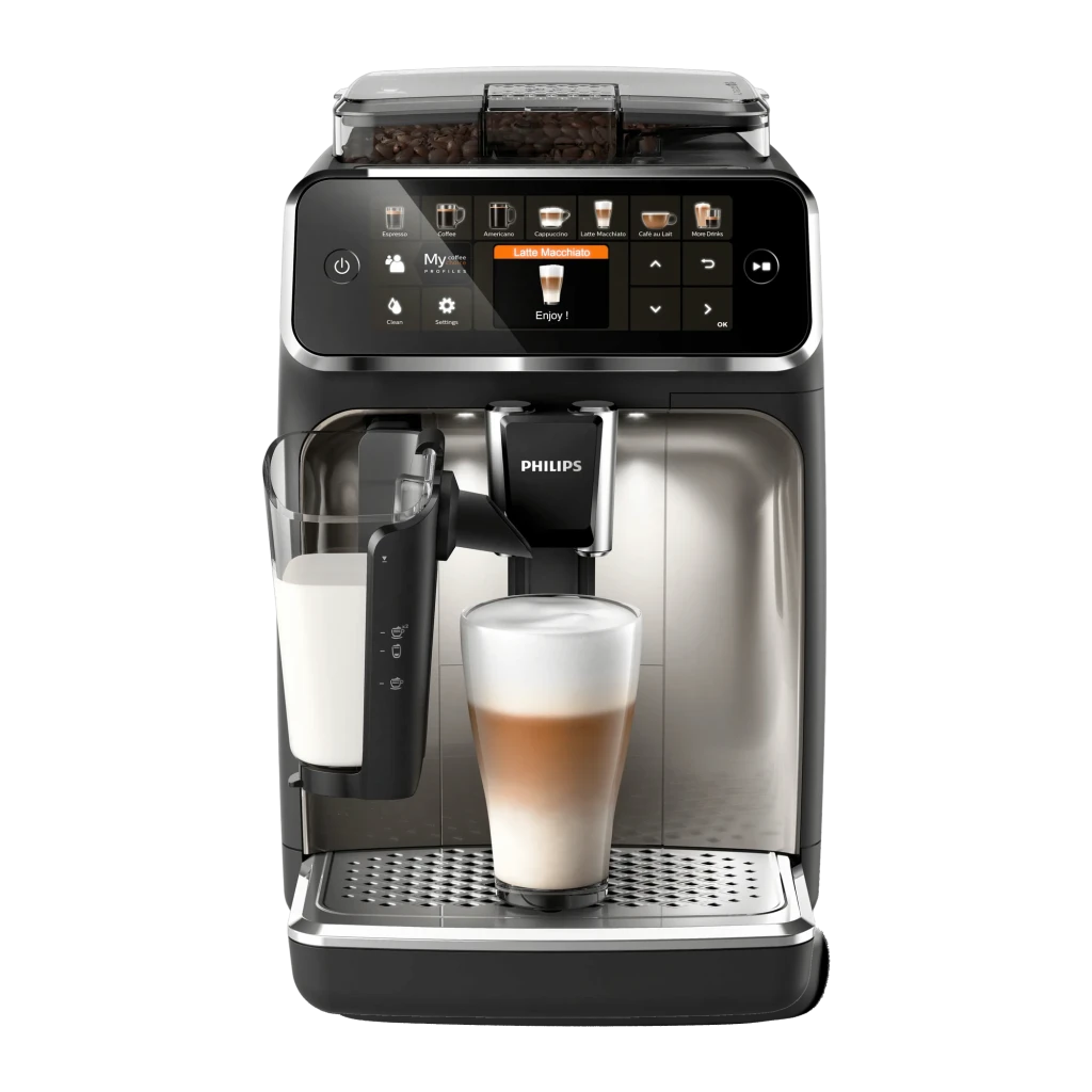 Philips Serie 5400 EP5447/90 Molinillo Cerámico LatteGo 1500W 15 bares vaporizador de leche Cafetera superautomática