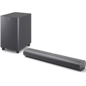 Philips TAB6100/10 Gris 2.1 80W Dolby Atmos Subwoofer DTS:X HDMI ARC Bluetooth 5.4 Barra de sonido