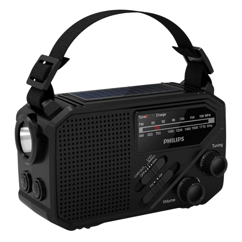 Philips TAR1609/00 Analógica con Linterna FM Radio portátil
