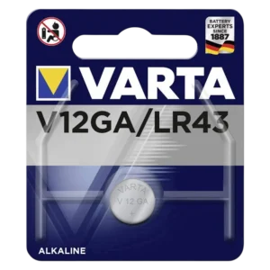 Pila de Botón Varta V12GA LR43
