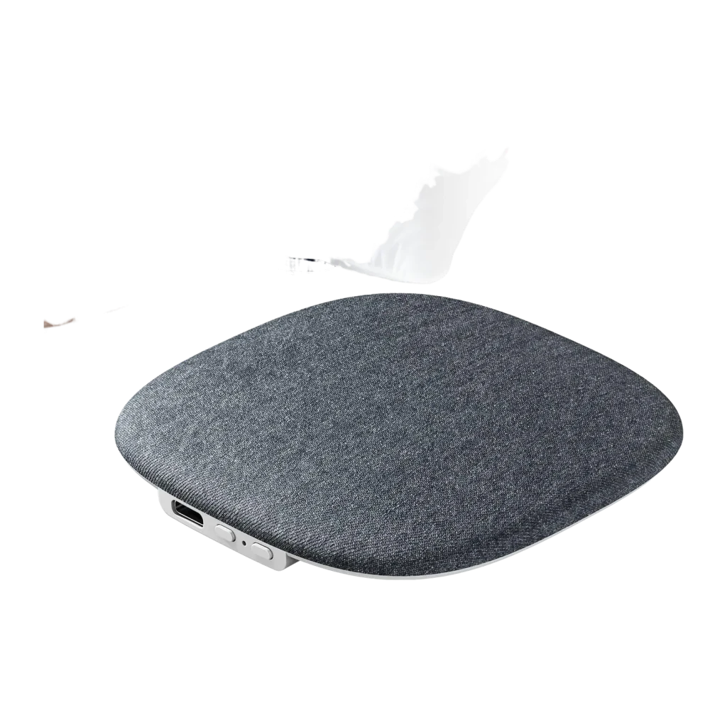 Pillow Speaker Gris 8h Bluetooth 5.4 Altavoz de almohada