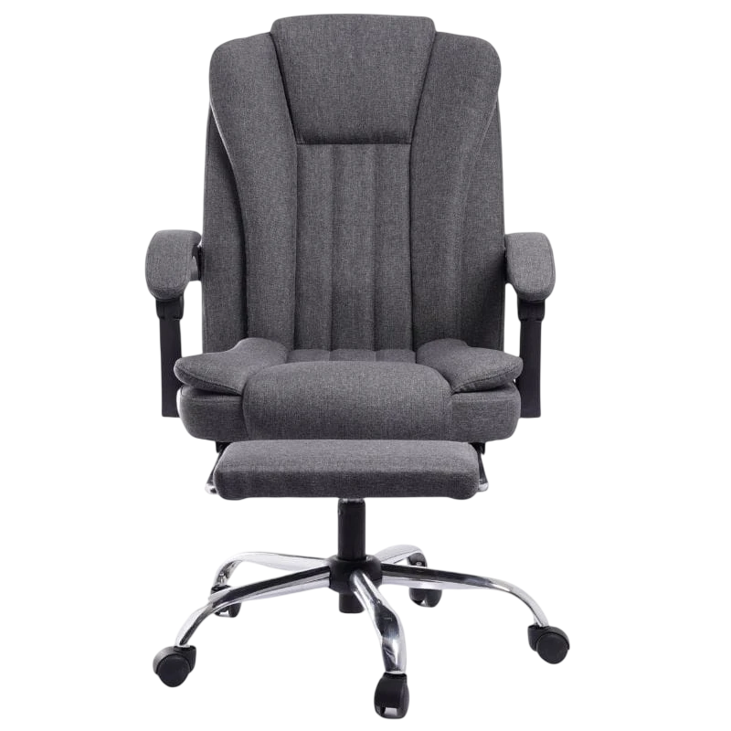 Powerbasic Aveiro 110kg reposacabezas reposapiés Silla de oficina