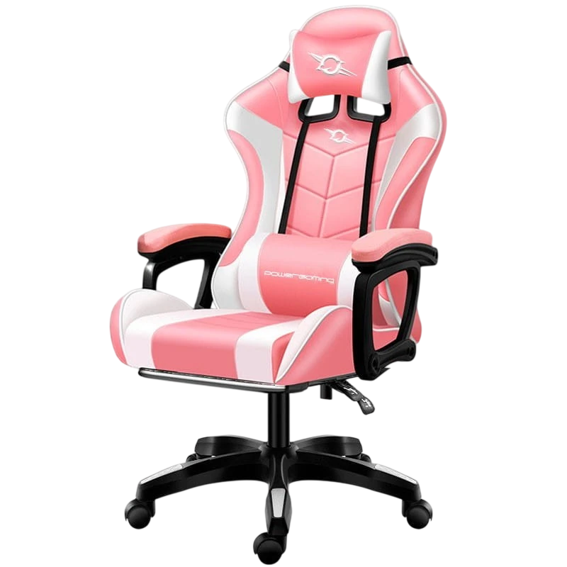 PowerGaming Blanco Rosa 120kg Silla gaming