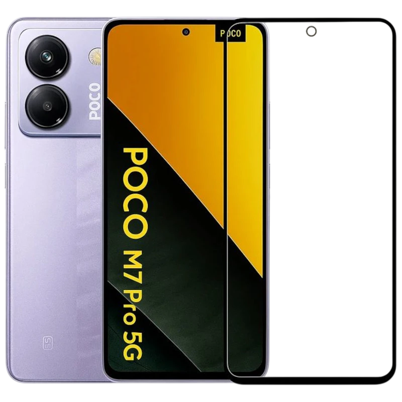 Protector de cristal templado Full Screen 3D Xiaomi Poco M7 4G